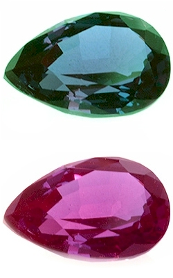 Flux grown synthetic alexandrite