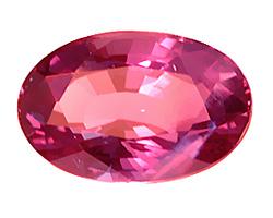 Alexandrite under candlelight