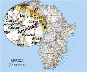 Map of Tunduru