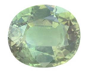 Gemmy Color Change Alexandrite Oval 5.08cts.