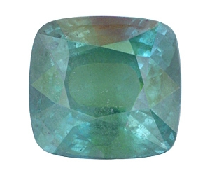 Strong Color Change Alexandrite Cushion