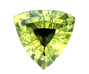 Bright 13.6mm Chrysoberyl Trillion 8.25cts.