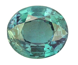 Strong Color Change Oval Alexandrite 1.47ct.