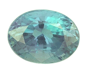 Certified Natural Alexandrite Oval 1.01cts.