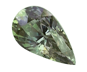 Certified Natural Alexandrite Pear 3.06ct.