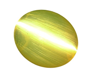 Sharp Chrysoberyl Cats Eye Cab 3.29cts.