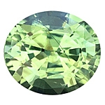Vanadium Green Chrysoberyl Oval 2.51cts.