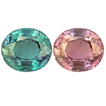 Strong Color Change Oval Alexandrite 1.47ct.