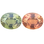 Certified Strong Change  Alexandrite Oval 3.52cts.
