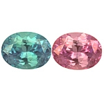 Strong Color Change Alexandrite Oval 1.19cts.