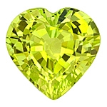 Attractive Tanzanian Chrysoberyl Heart.